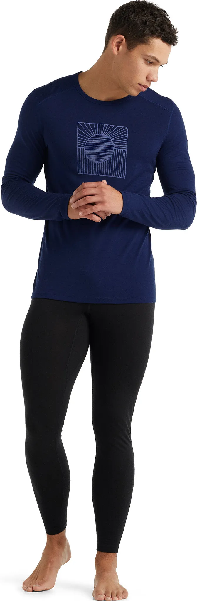 200 Oasis Solar LS Crewe Base Layer - Men's|-|Couche de base à manches longues Solar de 200 Oasis - Homme