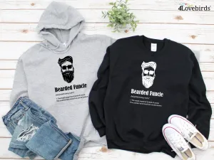 Bearded Funcle Hoodie, Funny Uncle Shirt, Bearded Funcle Definition Shirt, Funny Family Gift,Uncle T Shirt,Bearded Uncle Shirt, Uncle Gift