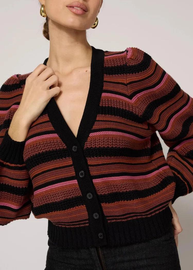 Cleobella Bethany Cardigan- Black