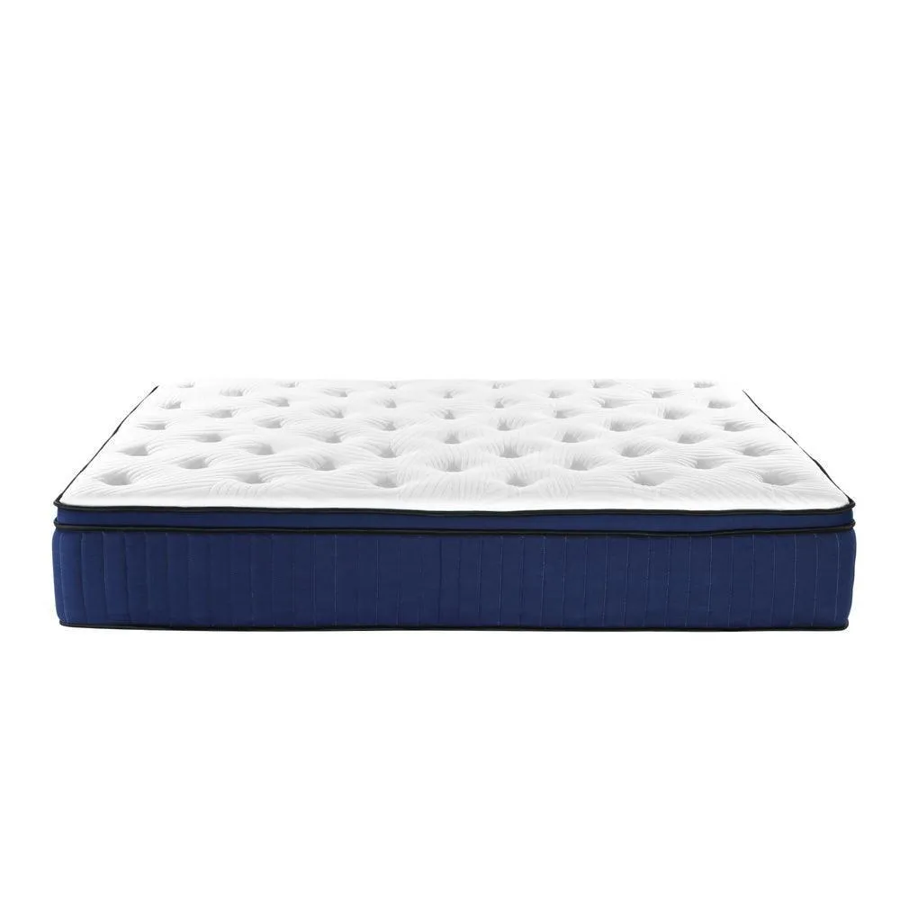 Giselle Bedding Franky Euro Top Cool Gel Pocket Spring Mattress 34cm Thick - Queen
