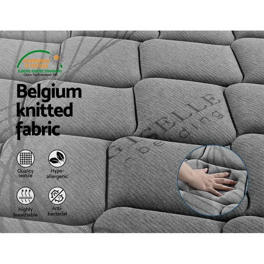 Giselle Bedding Wendell Pocket Spring Mattress 22cm Thick - King Single