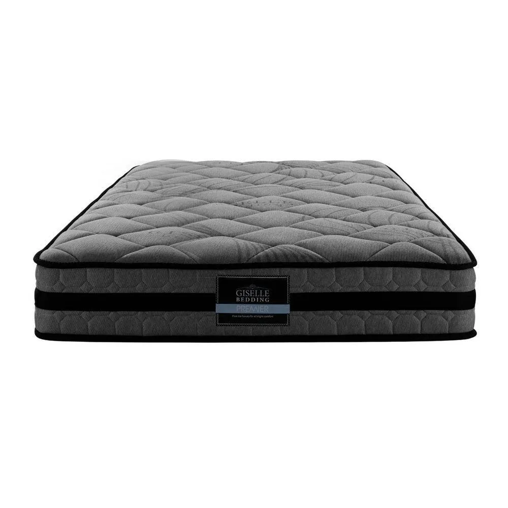 Giselle Bedding Wendell Pocket Spring Mattress 22cm Thick - King Single