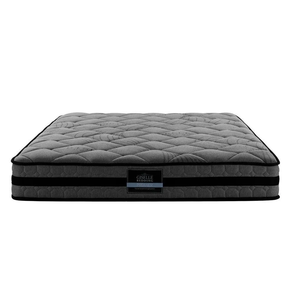 Giselle Bedding Wendell Pocket Spring Mattress 22cm Thick - Queen