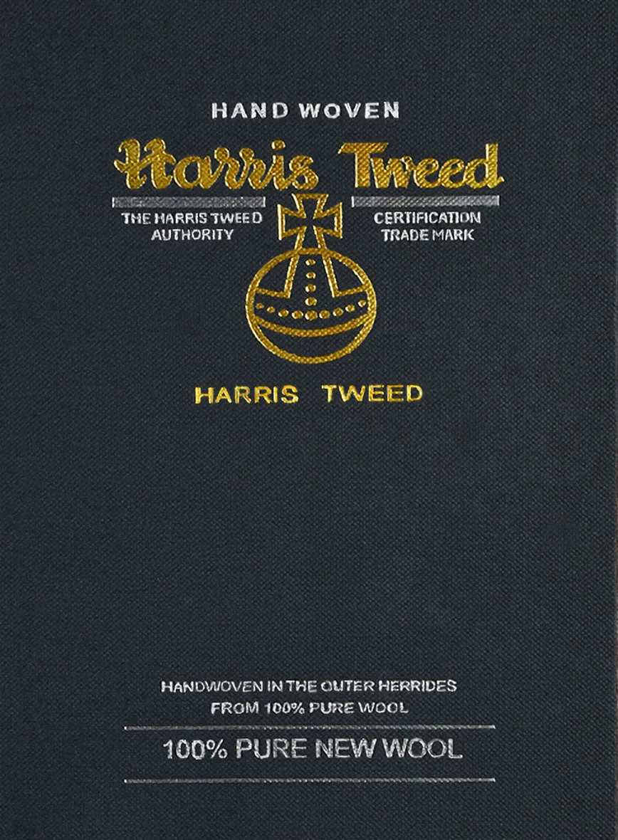Harris Tweed Wide Herringbone Royal Green Jacket