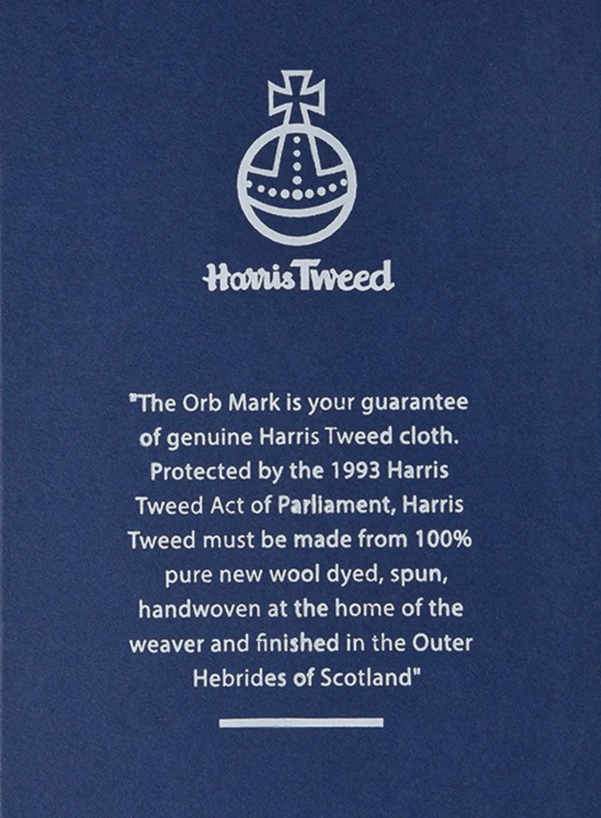 Harris Tweed Wide Herringbone Royal Green Jacket