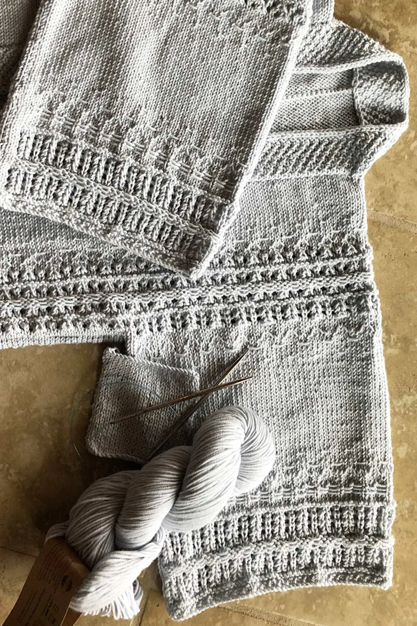 Marcella Kimono-Style Coatigan Designer Knitting Pattern