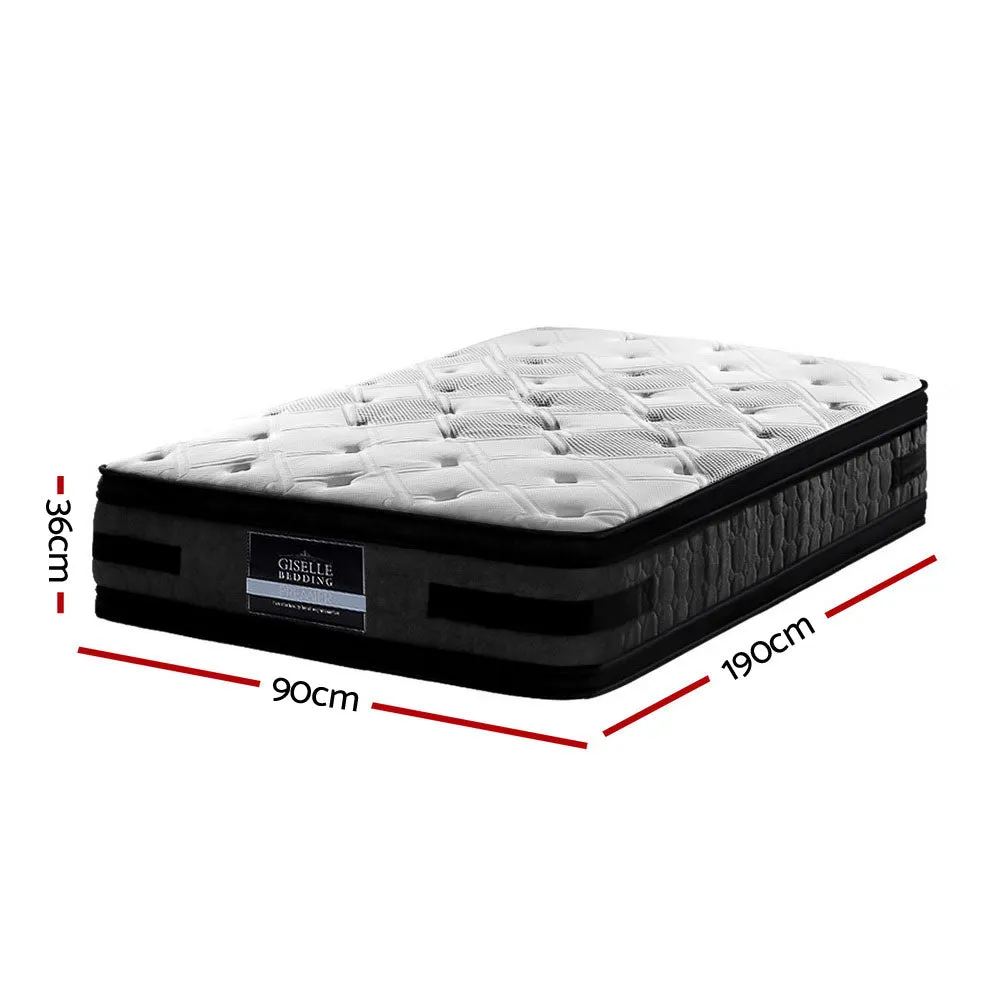 Single - Euro Top - Cool Gel - Pocket Spring Mattress - 36cm Thick