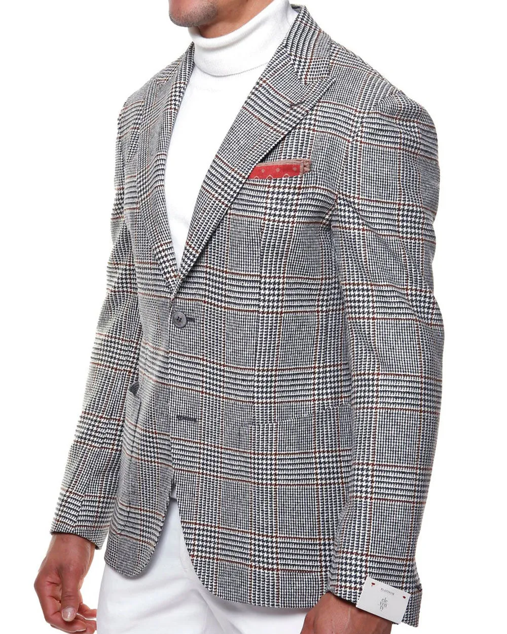 Smoky Grey Melange Soft Jacket