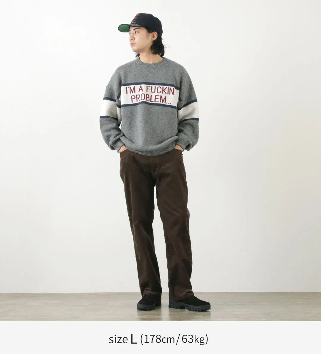 SON OF THE CHEESE / IM FUCKING PROBLEM Crew Sweater