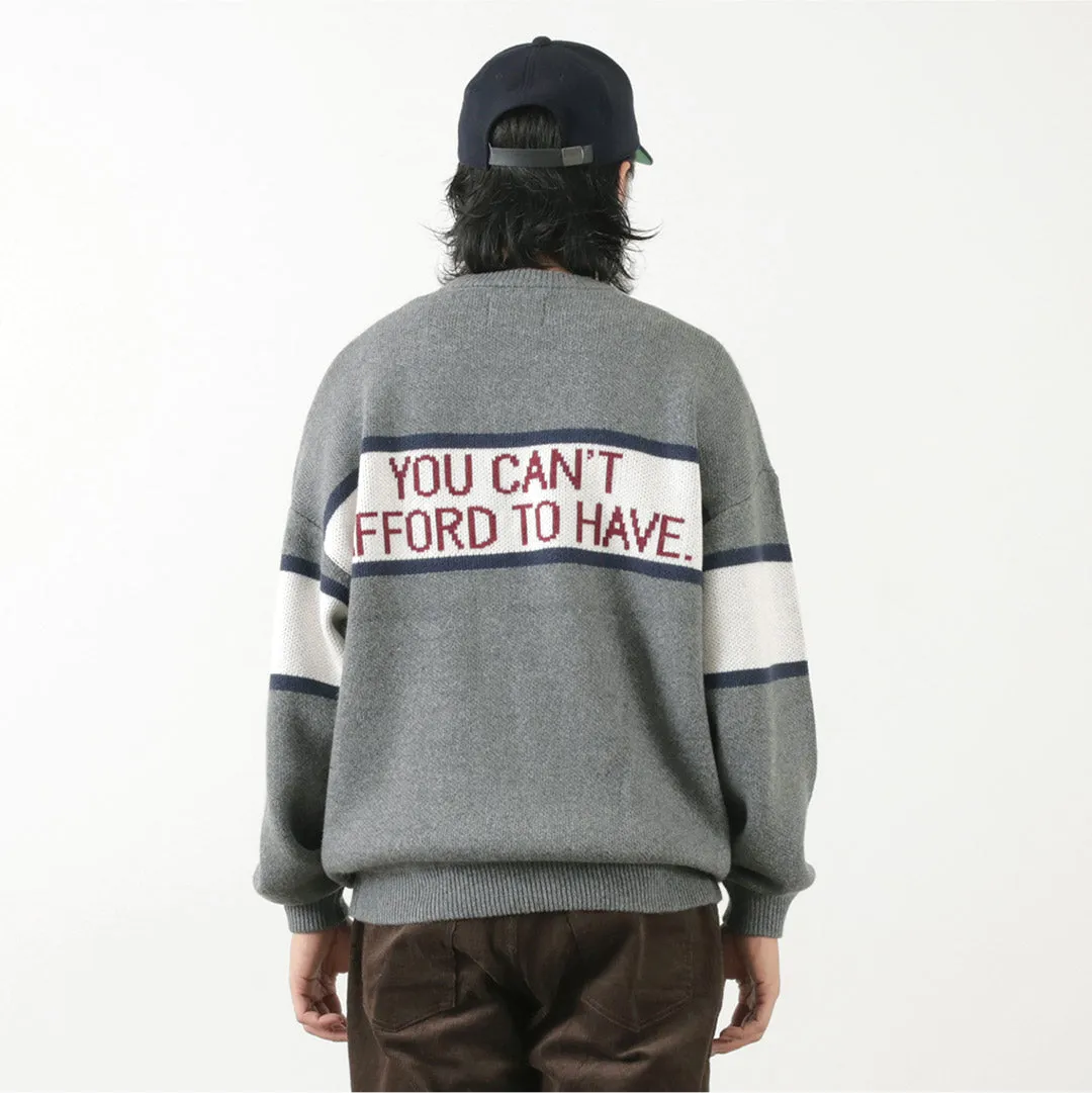 SON OF THE CHEESE / IM FUCKING PROBLEM Crew Sweater