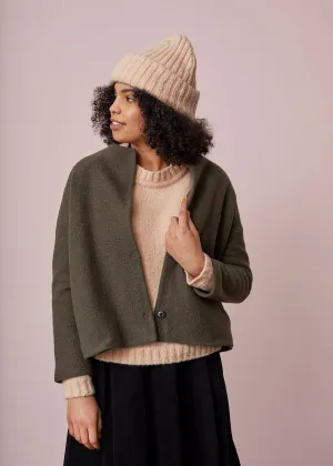 Wool Blazer Fir Green